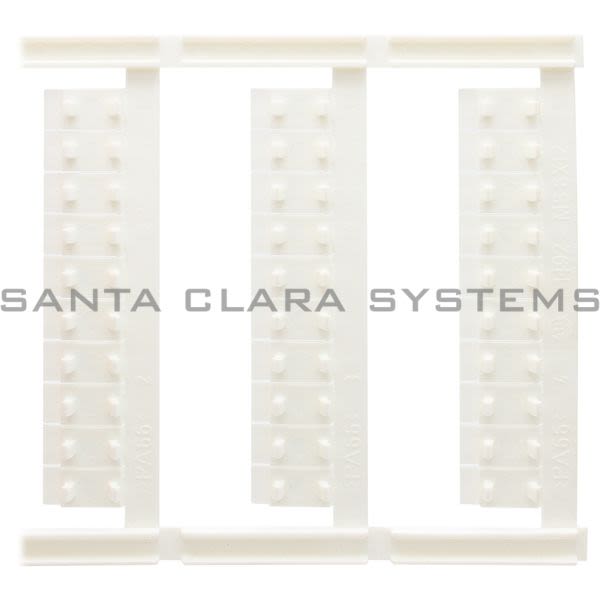 Allen Bradley 1492-MS6X12V1-50 Snap-In Individual Marker Card Product Image