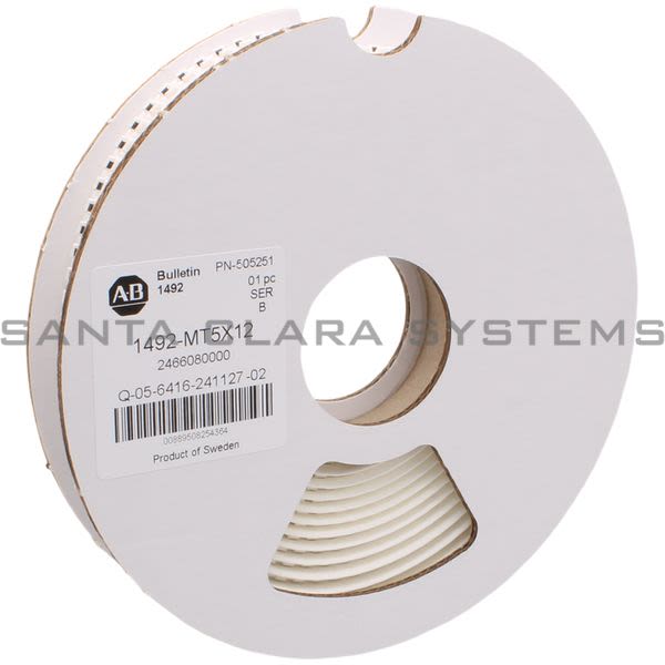 Allen Bradley 1492-MT5X12 Snap-In Linked Terminal Markers Product Image