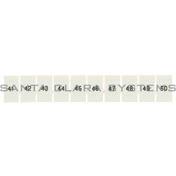 Allen Bradley 1492-NX60 Markers | 41-50 Product Image