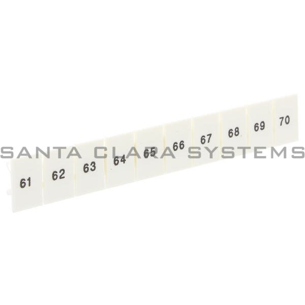 Allen Bradley 1492-NX62 Markers | 61-70 Product Image