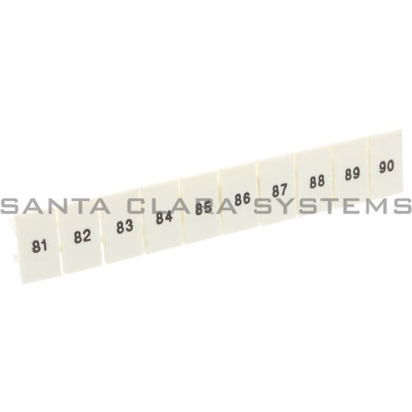 Allen Bradley 1492-NX64 Markers | 81-90 Product Image