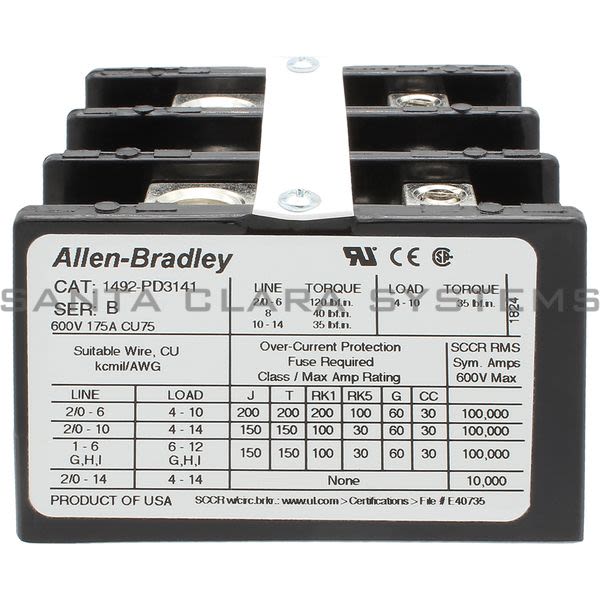 Allen Bradley 1492-PD3141  Power Distribution Block Product Image