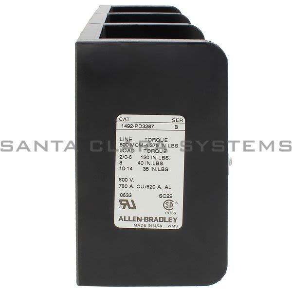 Allen Bradley 1492-PD3287 Power Distribution Block Product Image