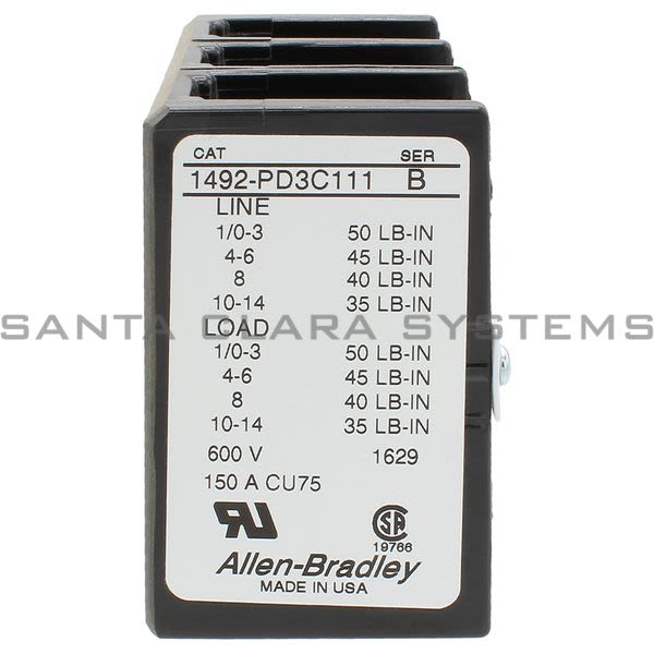 Allen Bradley 1492-PD3C111 Power Distribution Block Product Image
