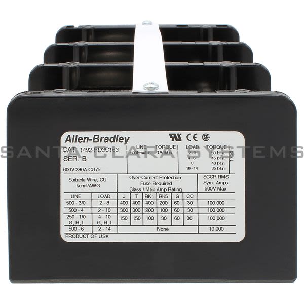 Allen Bradley 1492-PD3C163 Power Distribution Block Product Image