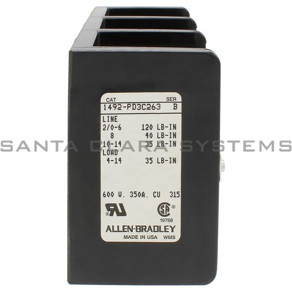 Allen Bradley 1492-PD3C263 Power Distribution Block Product Image