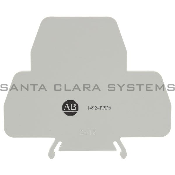 Allen Bradley 1492-PPD6 Partition Plate Grey Product Image