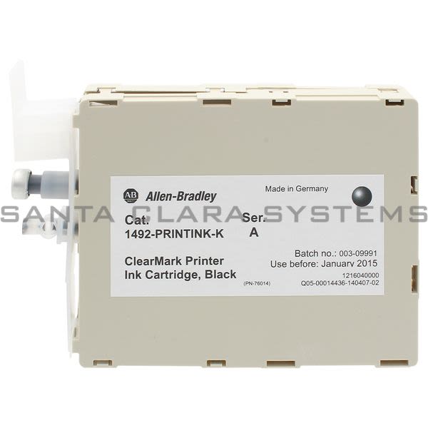 Allen Bradley 1492-PRINTINK-K Print Cartridge | Clearmark Product Image