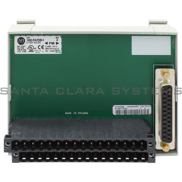 Allen Bradley 1492-RAIFM8-3 8-Channel Feed-Through Analog Interface Module Product Image