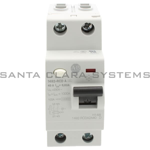 Allen Bradley 1492-RCDA2A40 Residual Current Device Product Image