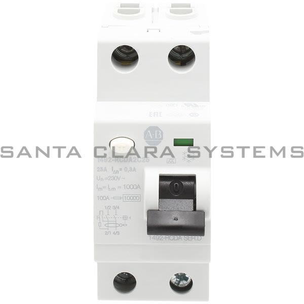 Allen Bradley 1492-RCDA2C25 Residual Current Device Product Image