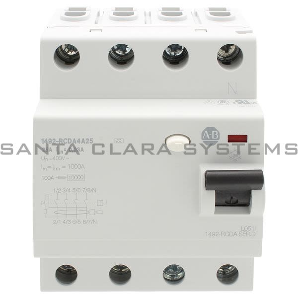 Allen Bradley 1492-RCDA4A25 Residual Current Device Product Image