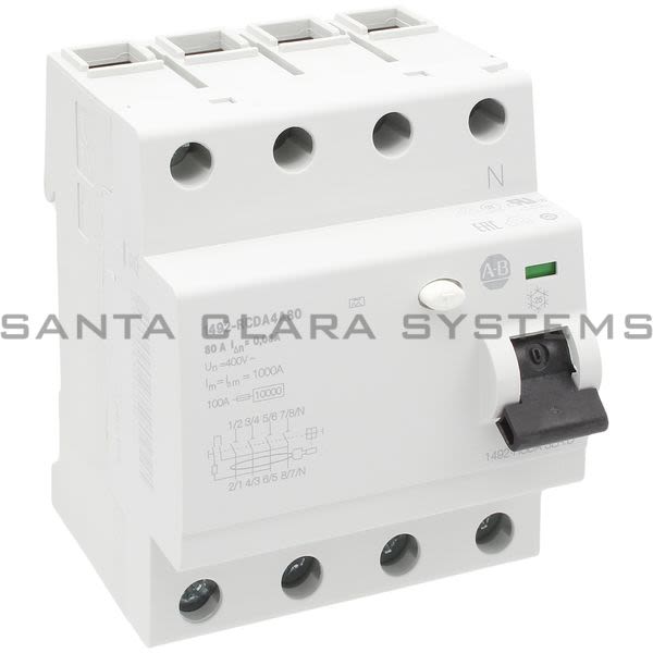 Allen Bradley 1492-RCDA4A80 Residual Current Device Product Image
