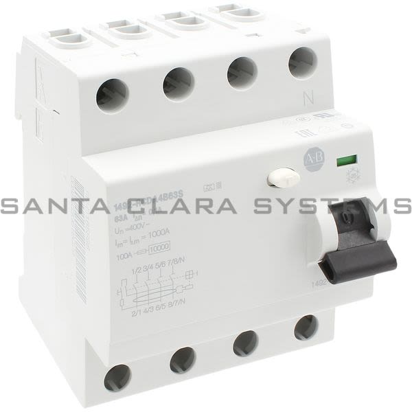 Allen Bradley 1492-RCDA4B63S Residual Current Device Product Image