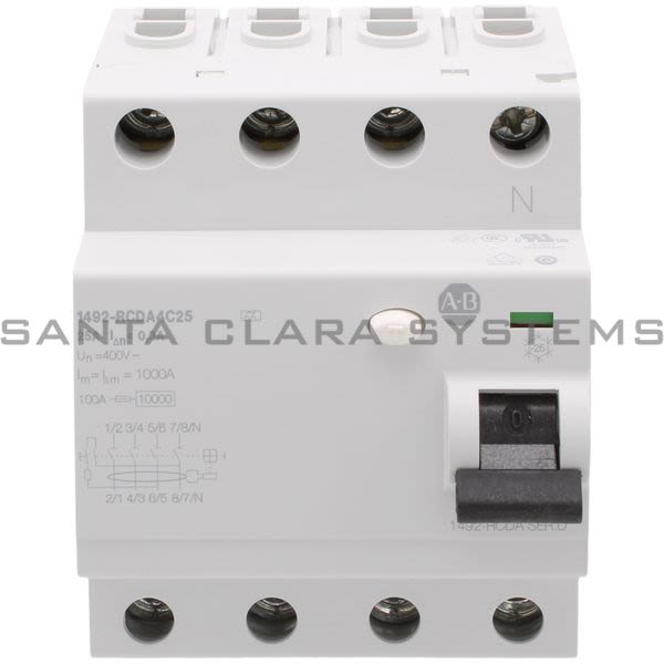 Allen Bradley 1492-RCDA4C25 Residual Current Device Product Image