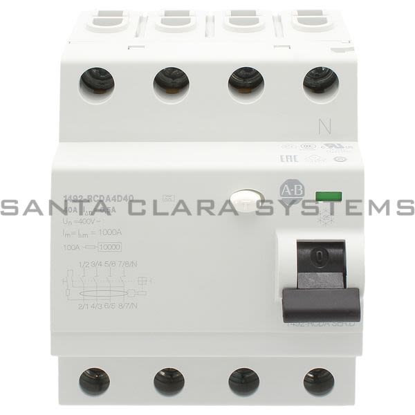 Allen Bradley 1492-RCDA4D40 Residual Current Device Product Image