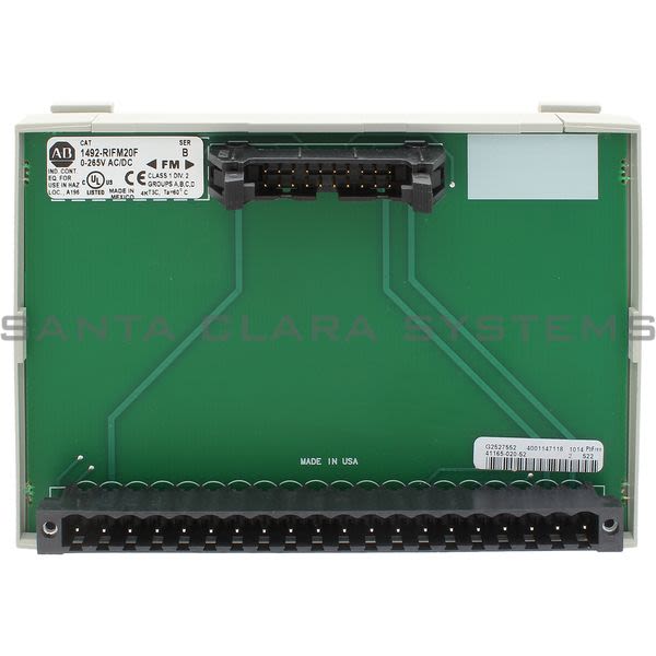 Allen Bradley 1492-RIFM20F 20 PT IFM Plug Module Product Image