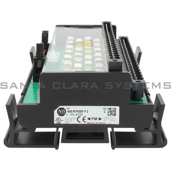 Allen Bradley 1492-RIFM20F-F-2 20-Point Fuseable Interface Module Product Image