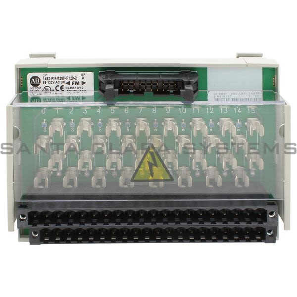 Allen Bradley 1492-RIFM20F-F120-2 Rtb Style Fused B/F LED X-Tra Terminals 120VAC/DC Product Image