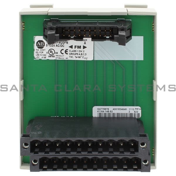 Allen Bradley 1492-RIFM20FN  Rtb Style Feed-Through Narrow 132 VAC/DC Max Product Image
