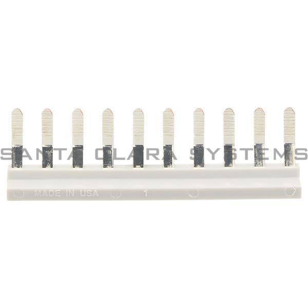 Allen Bradley 1492-SJM5-10 Side Jumper, 5mm Center to Center, 10 Pole, Gray Product Image