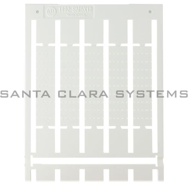 Allen Bradley 1492-SM5X12 Marker Product Image