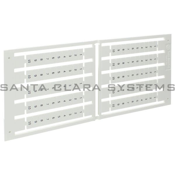 Allen Bradley 1492-SM6X12V1-10 Marker Card Product Image