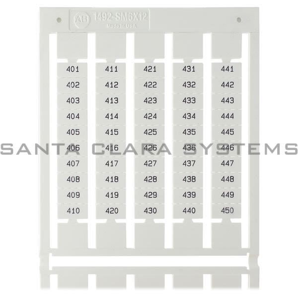 Allen Bradley 1492-SM6X12V401-500  Product Image