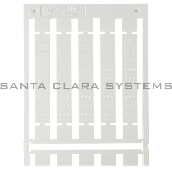 Allen Bradley 1492-SMN81 Marker Snap-In Product Image