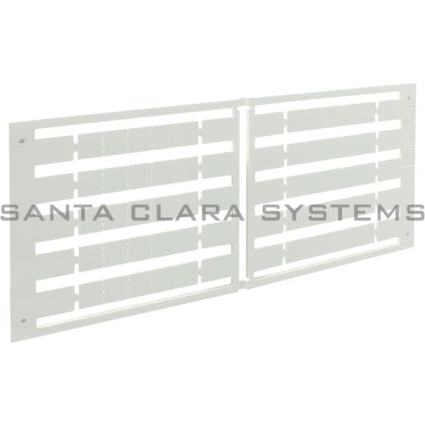 Allen Bradley 1492-SMN83 Snap-In Marker Card, 10 mm X 10 mm, White, Pkg. Product Image