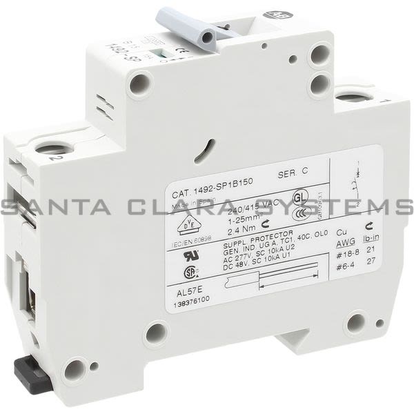 Allen Bradley 1492-SP1B150 Supplementary Protector Product Image
