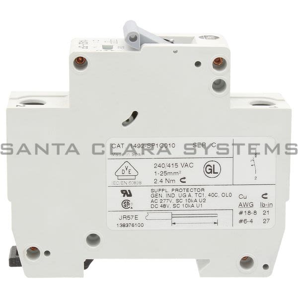 Allen Bradley 1492-SP1C010 Supplementary Protector Product Image