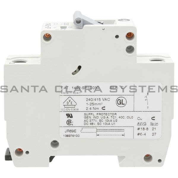 Allen Bradley 1492-SP1C030 Supplementary Protector Product Image