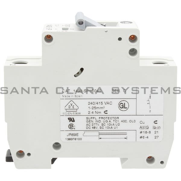 Allen Bradley 1492-SP1C040 Supplementary Protector Product Image