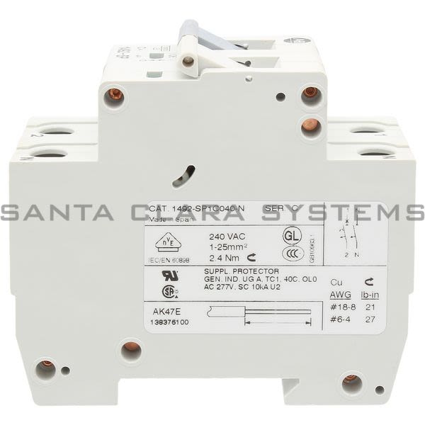 Allen Bradley 1492-SP1C040-N Circuit Breaker Product Image