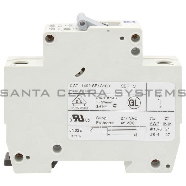Allen Bradley 1492-SP1C100 Supplementary Protector Product Image