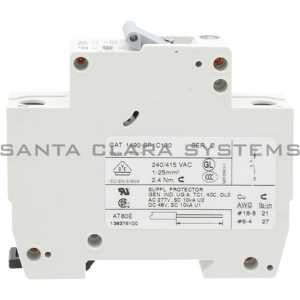 Allen Bradley 1492-SP1C130 Supplementary Protector Product Image