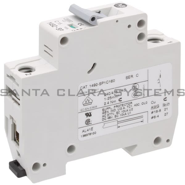 Allen Bradley 1492-SP1C160 Supplementary Protector Product Image