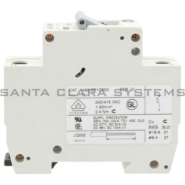 Allen Bradley 1492-SP1C500 Supplementary Protector Product Image