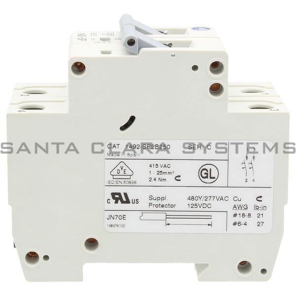 Allen Bradley 1492-SP2B250 Supplementary Protector Product Image