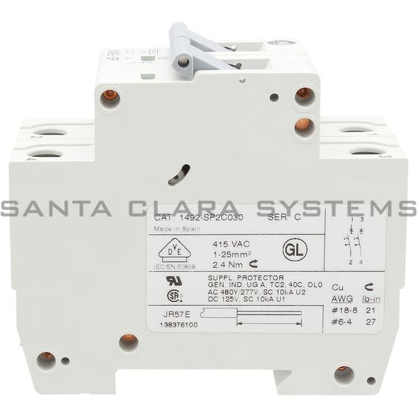 Allen Bradley 1492-SP2C030 Supplementary Protector Product Image