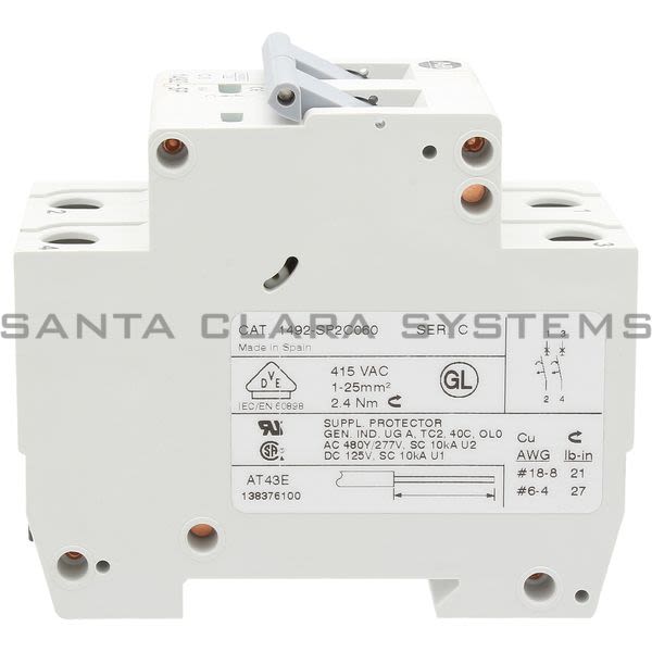 Allen Bradley 1492-SP2C060 Supplementary Protector Product Image