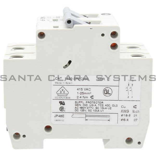 Allen Bradley 1492-SP2C200 Supplementary Protector Product Image