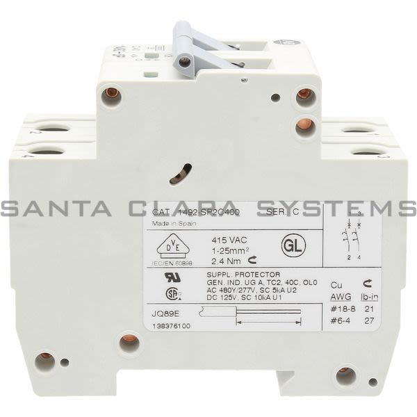 Allen Bradley 1492-SP2C400 Supplementary Protector Product Image