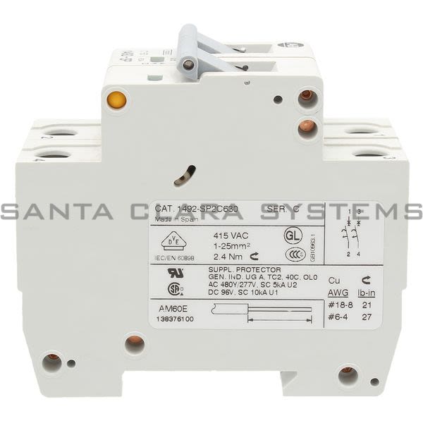 Allen Bradley 1492-SP2C630 Supplementary Protector Product Image