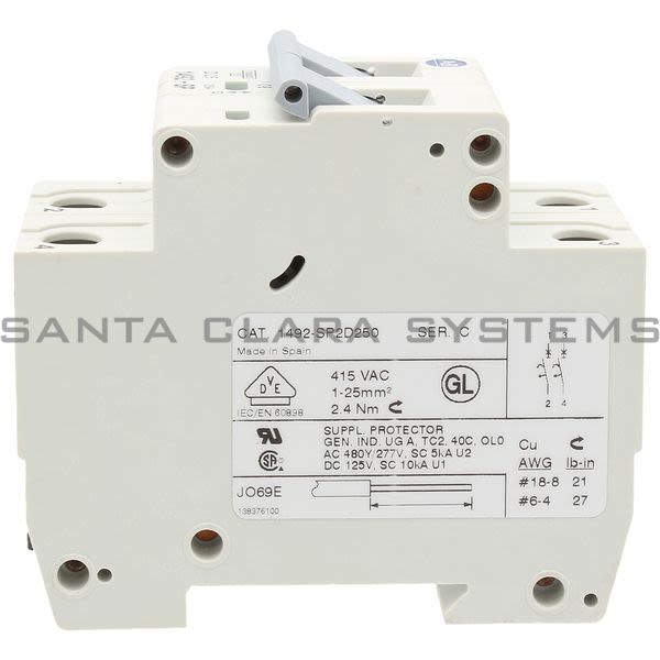 Allen Bradley 1492-SP2D250 Supplementary Protector Product Image