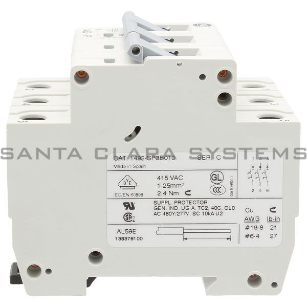 Allen Bradley 1492-SP3B010 Supplementary Protector Product Image