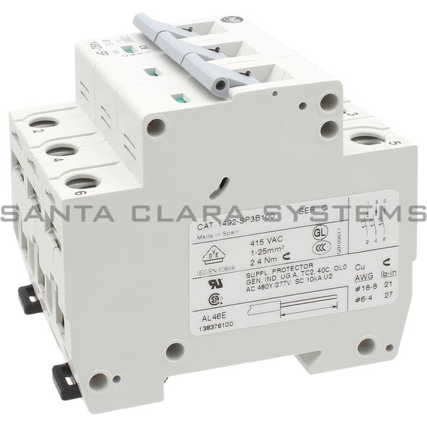 Allen Bradley 1492-SP3B100 Supplementary Protector Product Image