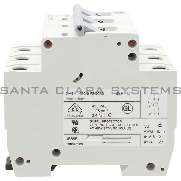 Allen Bradley 1492-SP3C030 Supplementary Protector Product Image