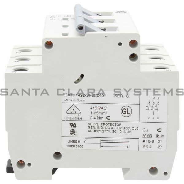 Allen Bradley 1492-SP3C040 Supplementary Protector Product Image